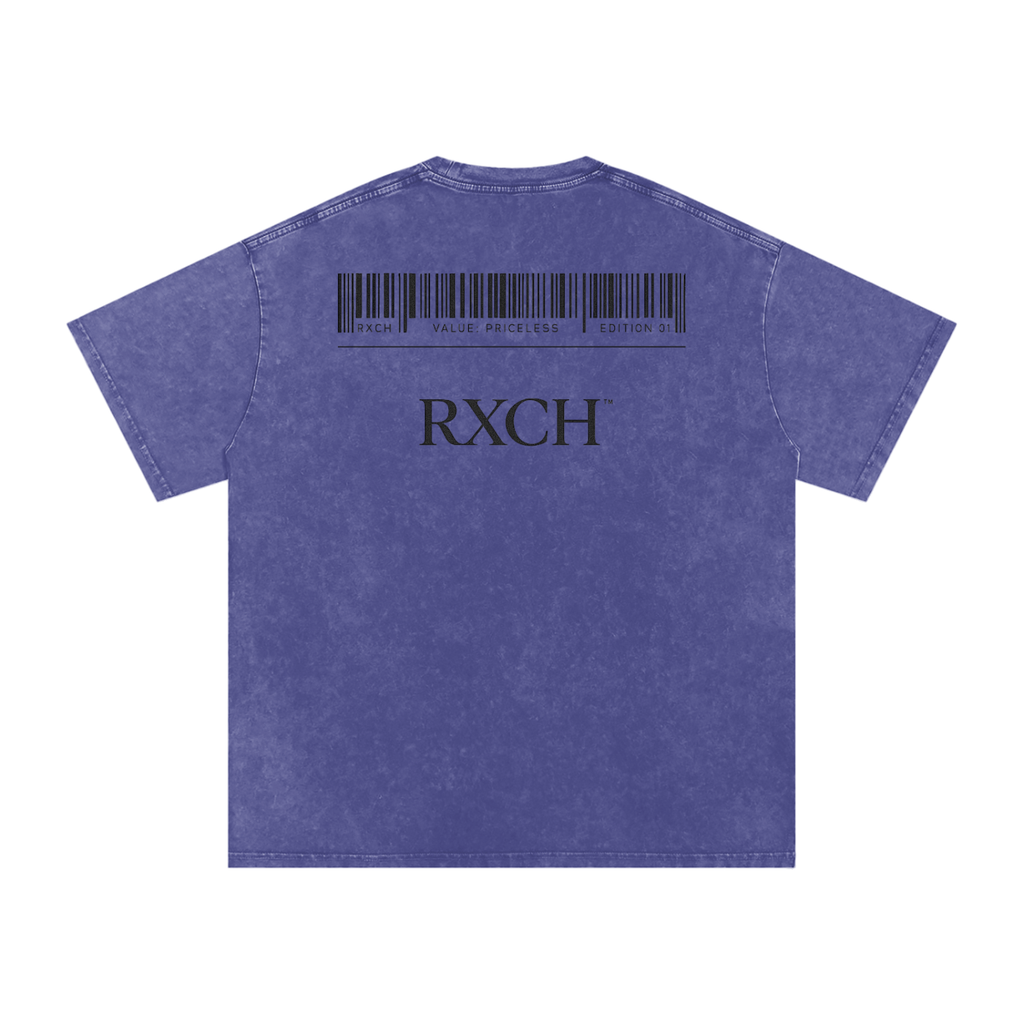 Washed Barcode Tee