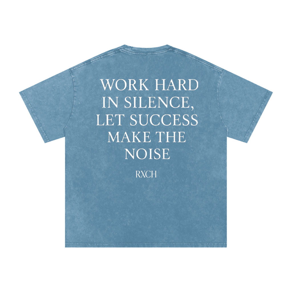 Washed Work In Silence Tee