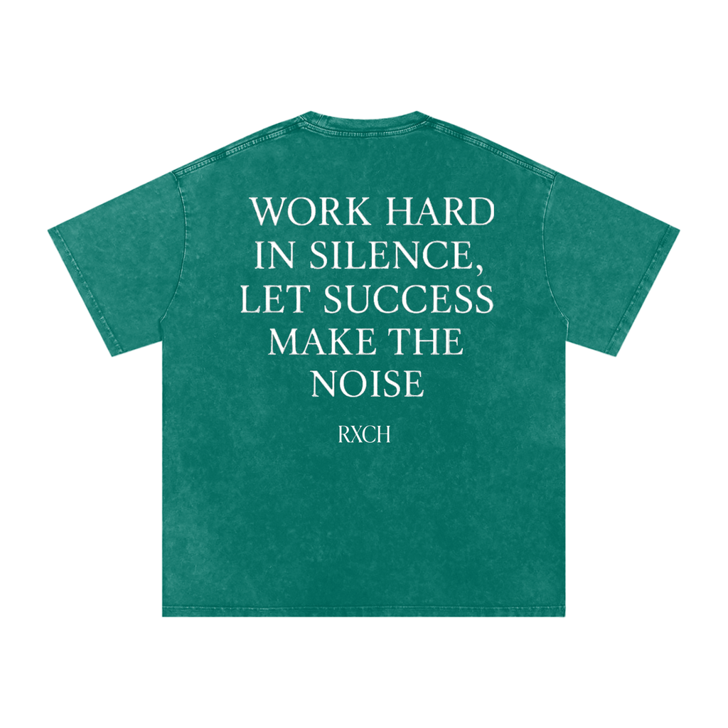 Washed Work In Silence Tee