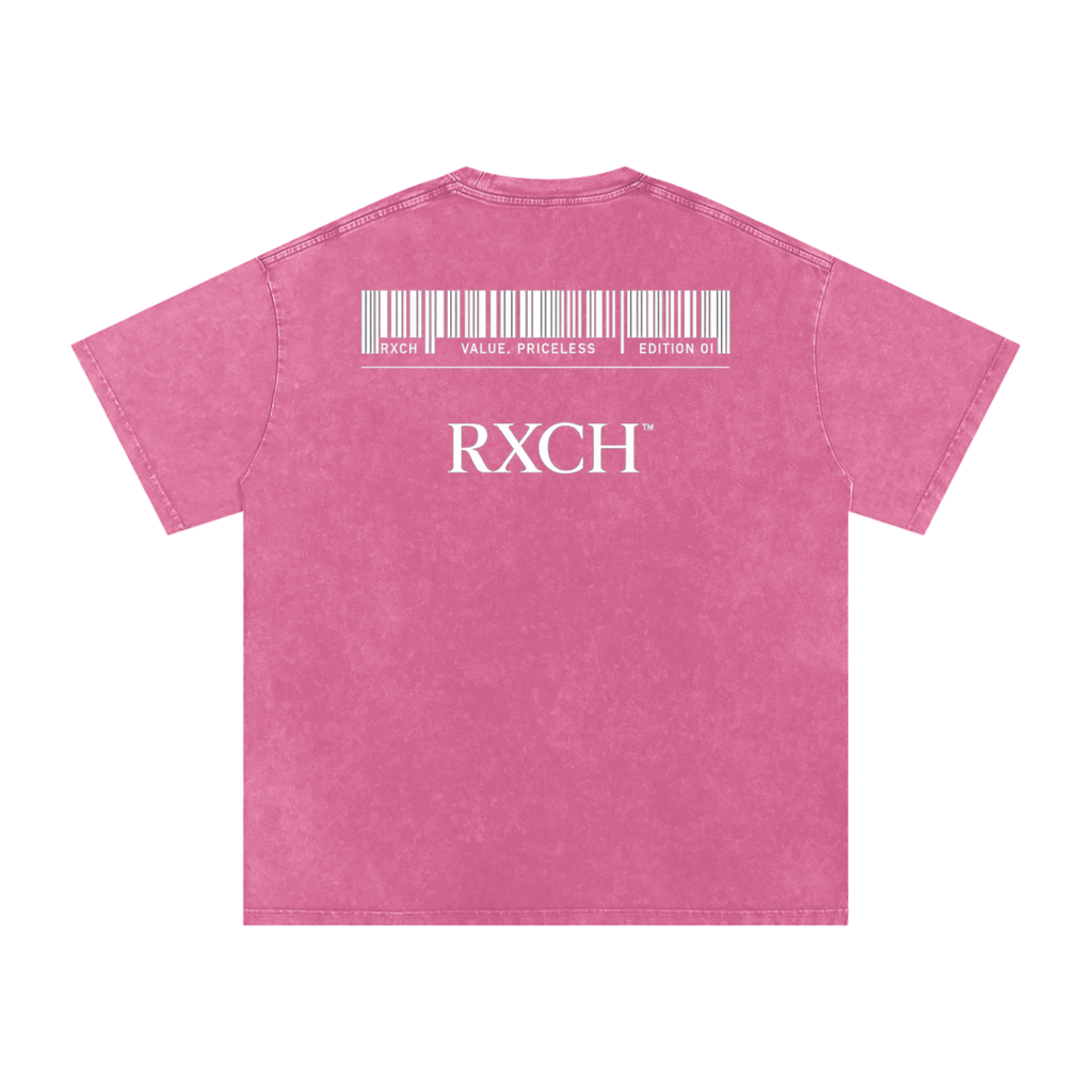 Washed Barcode Tee