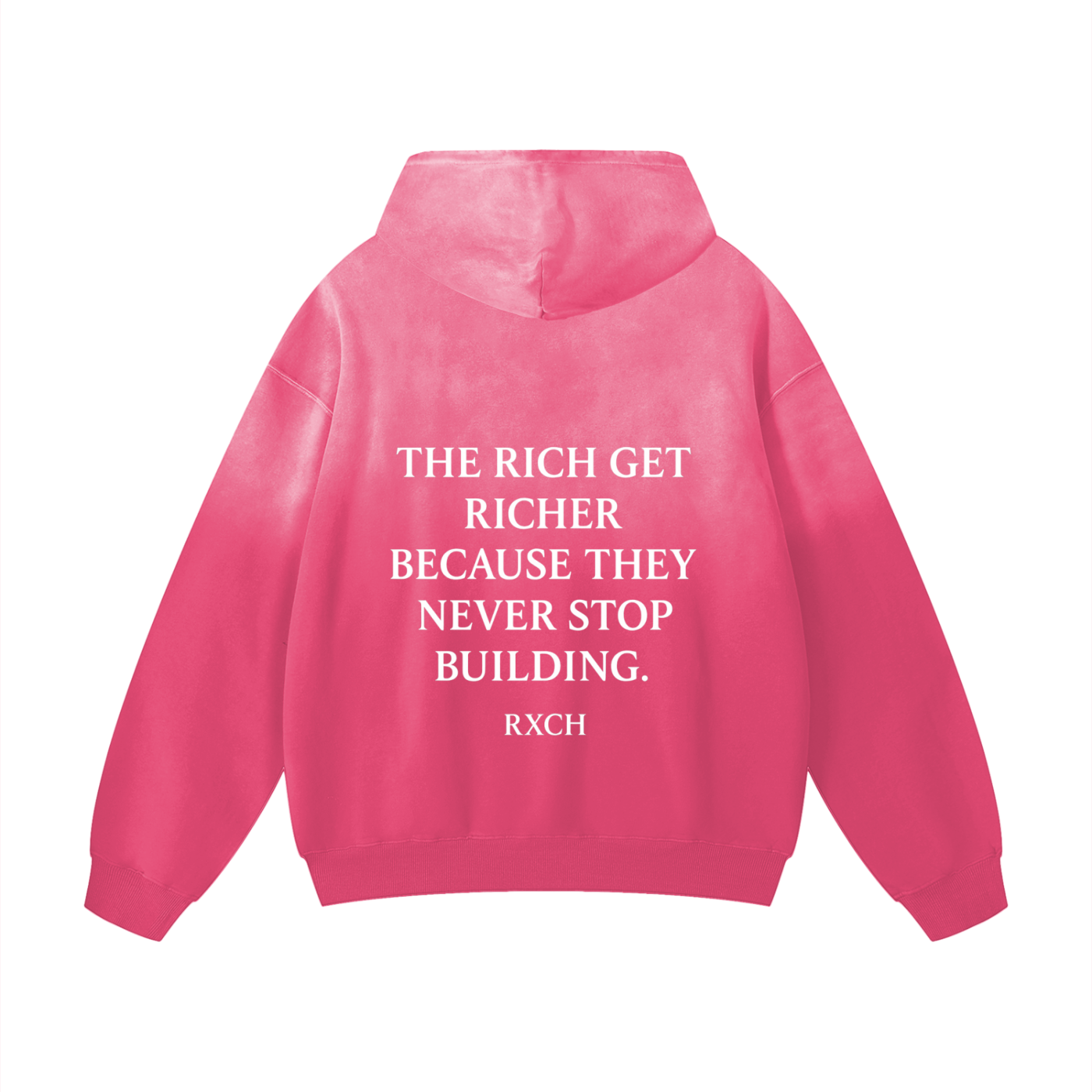 Never Stop Building Fade Hoodie