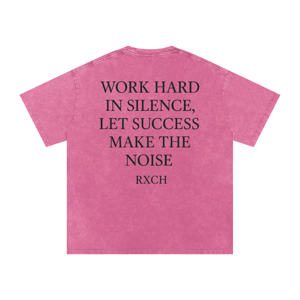 Washed Work In Silence Tee
