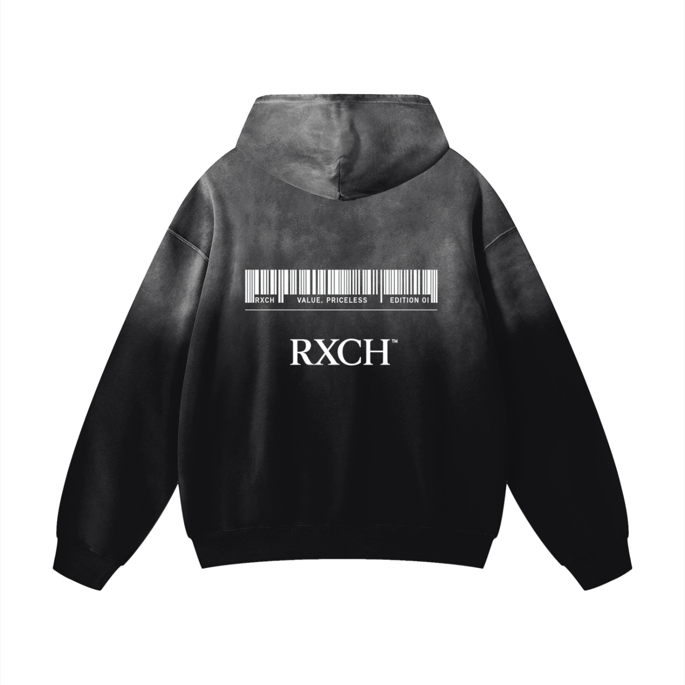 Barcode Fade Hoodie