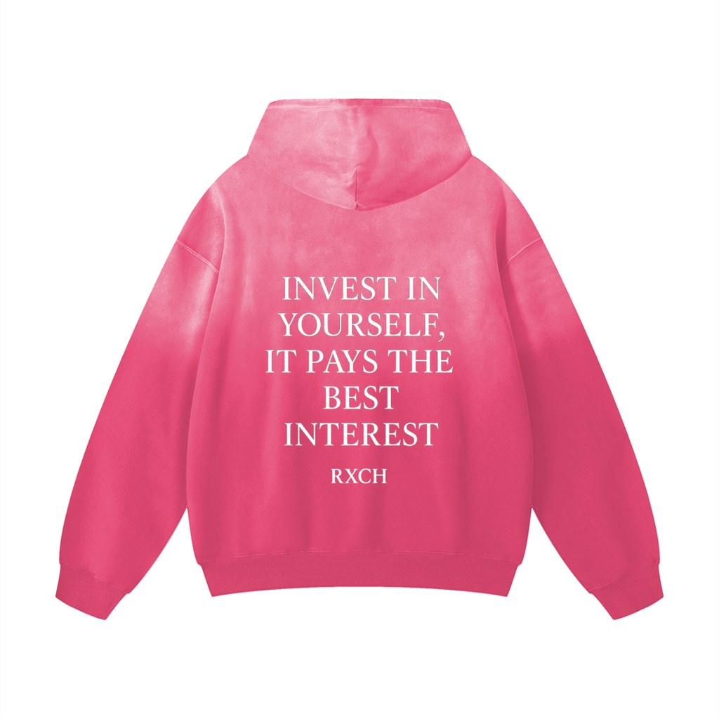 Invest In Yourself Fade Hoodie