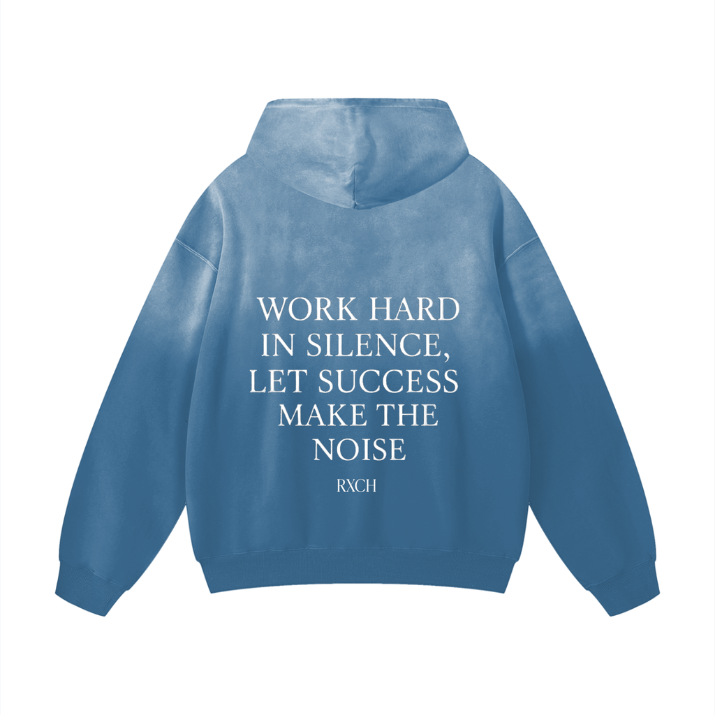 Work In Silence Fade Hoodie