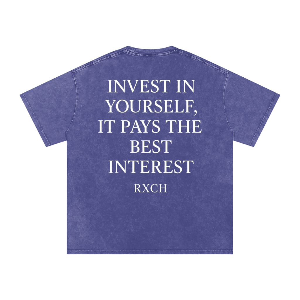 Washed Invest In Yourself Tee