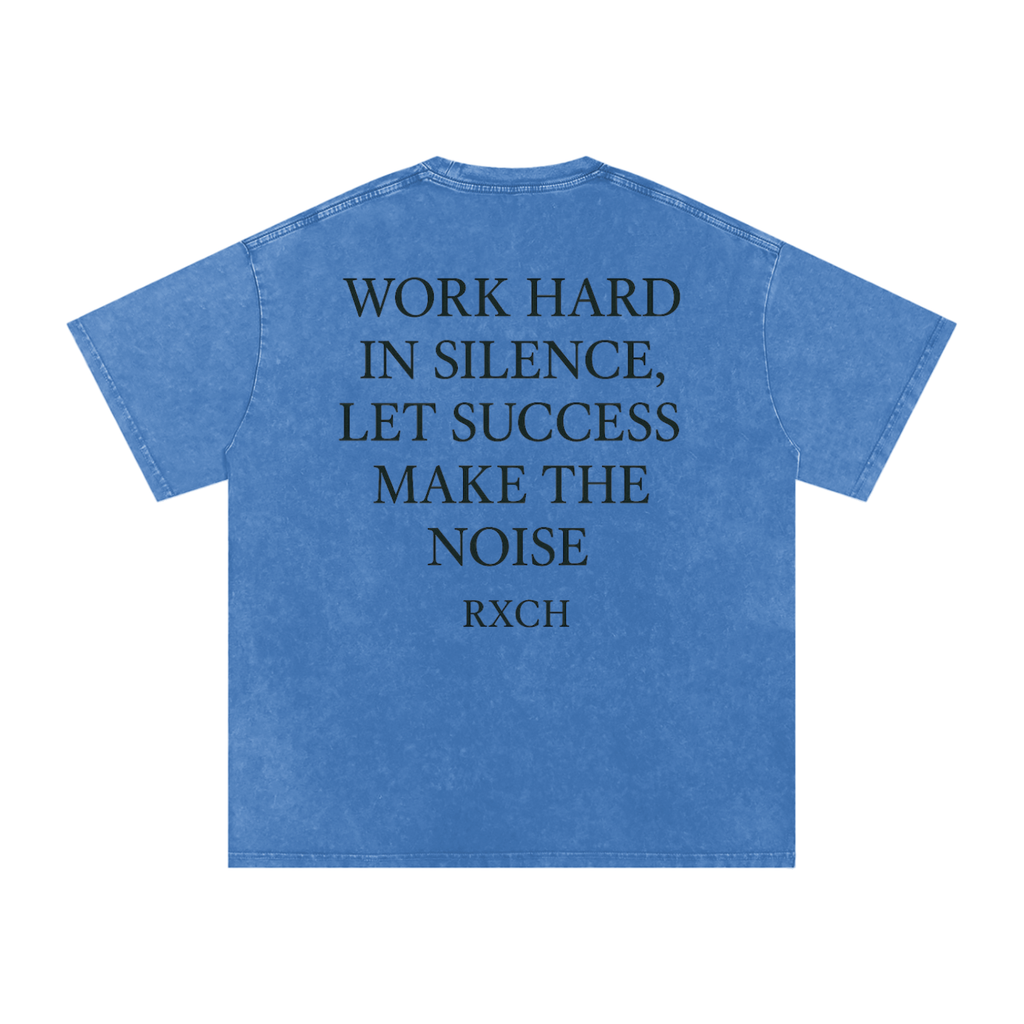Washed Work In Silence Tee