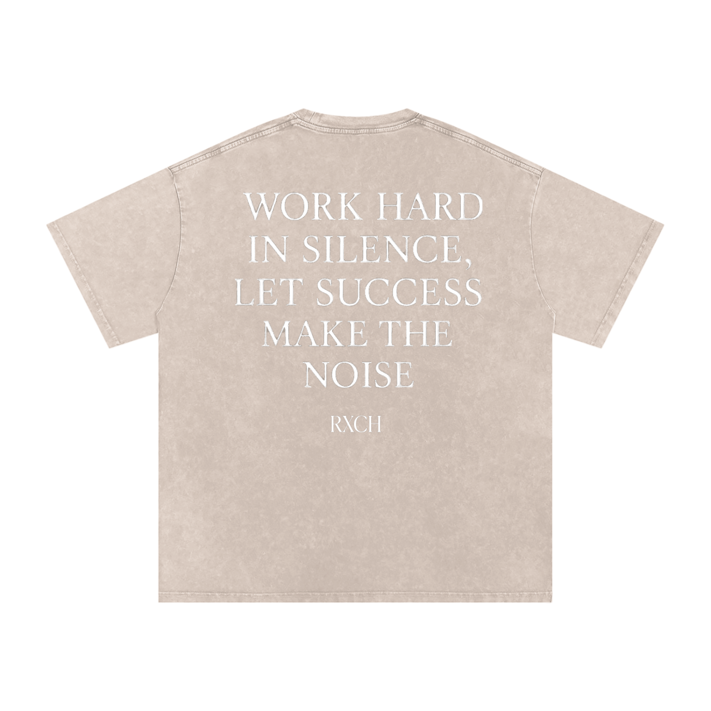 Washed Work In Silence Tee