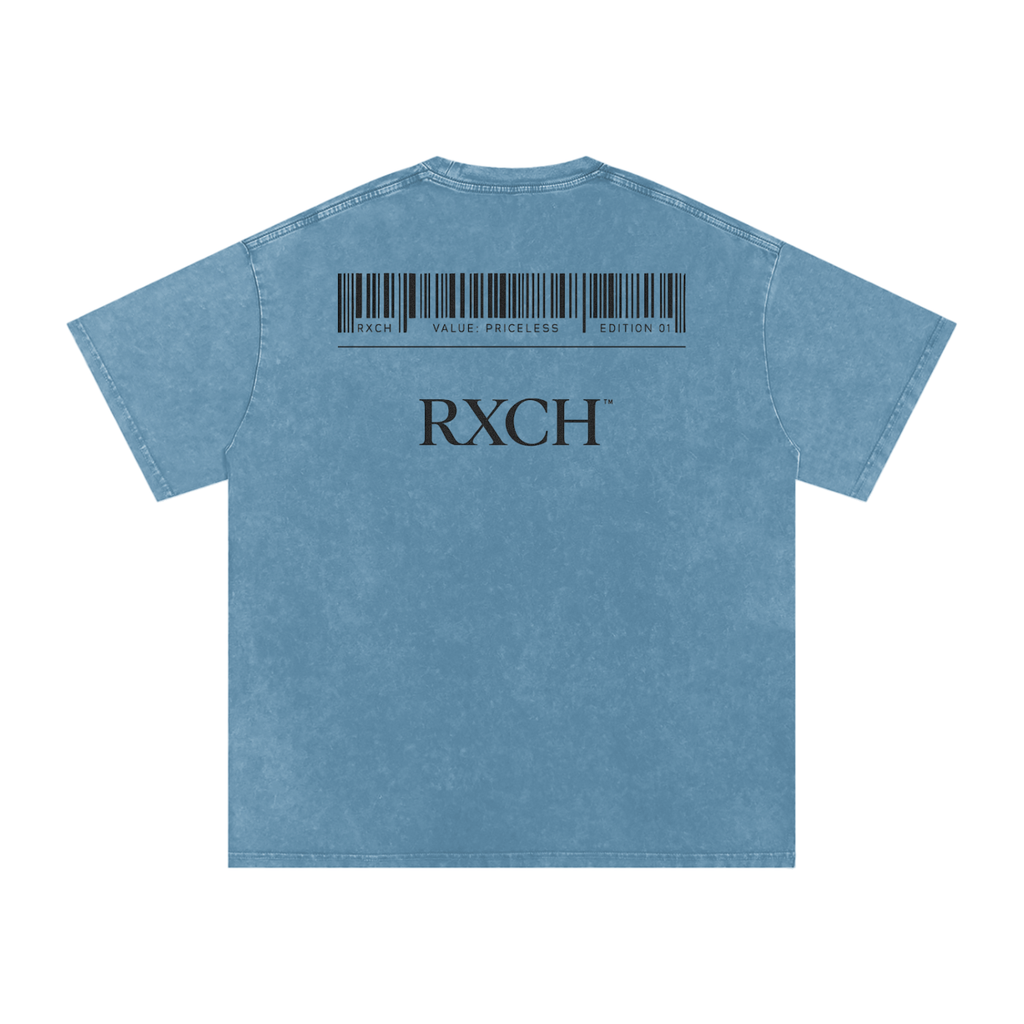 Washed Barcode Tee