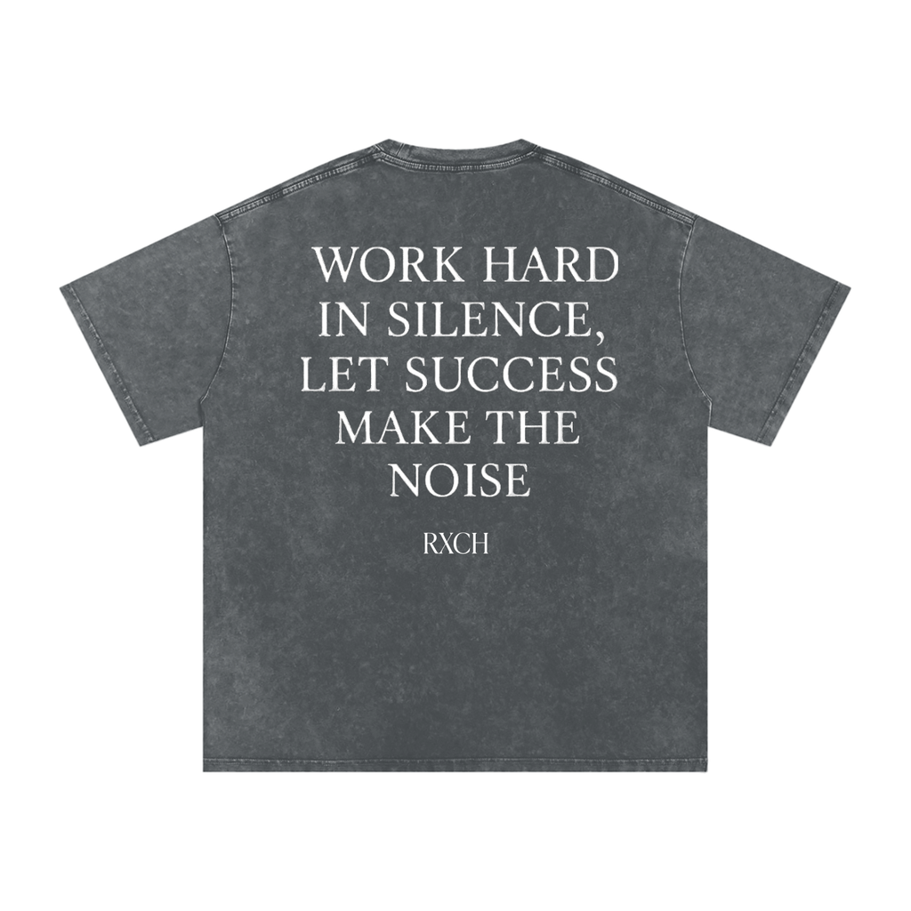 Washed Work In Silence Tee