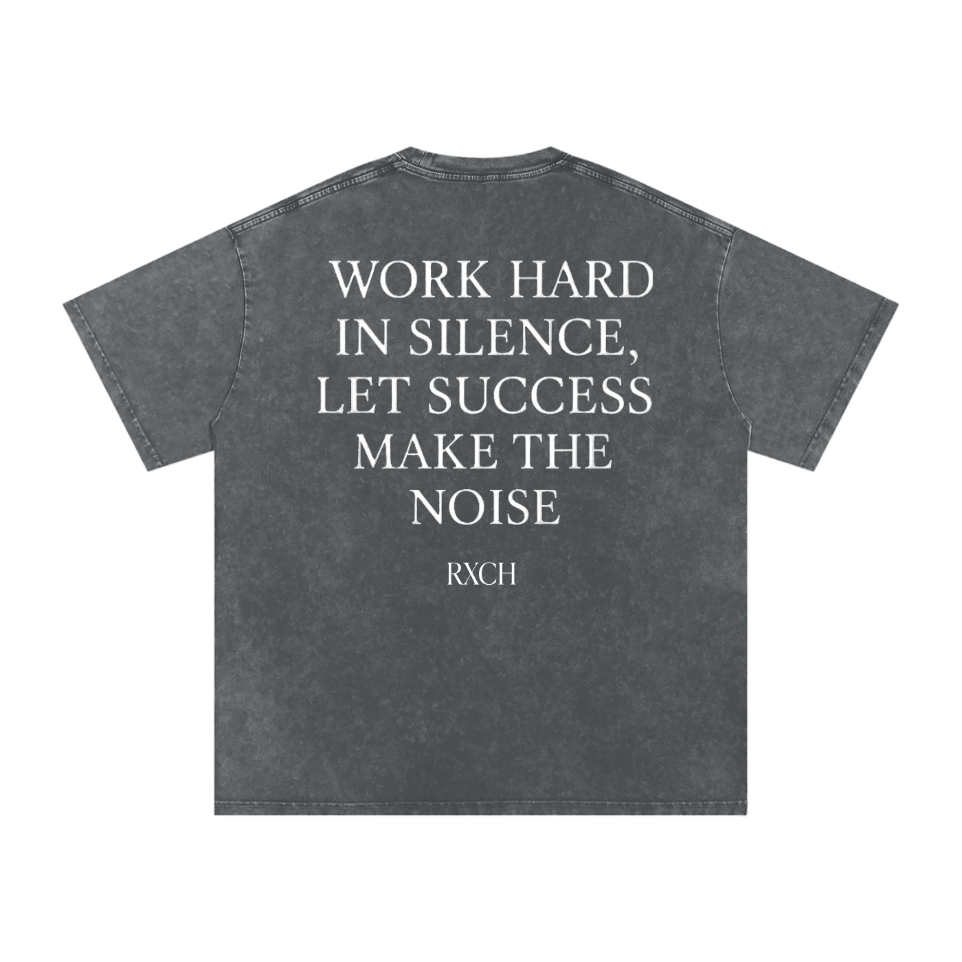 Washed Work In Silence Tee