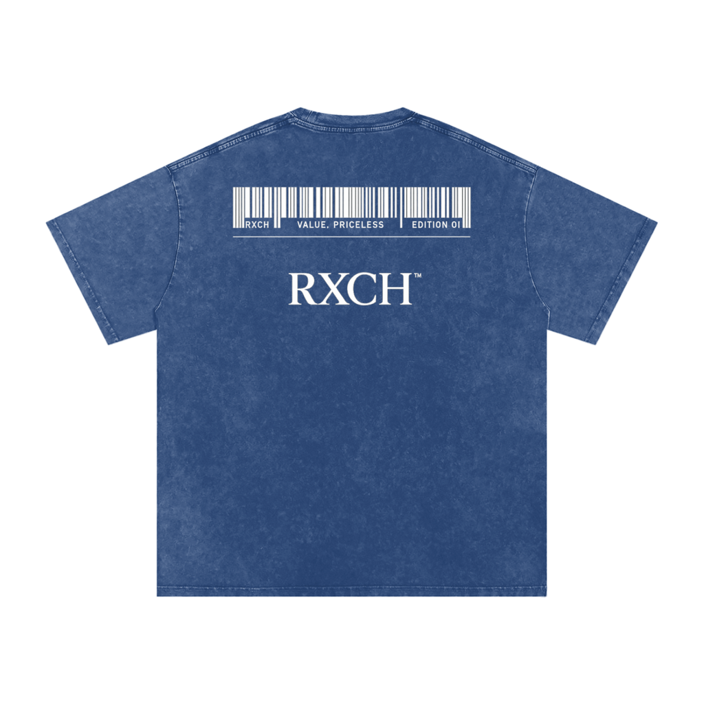 Washed Barcode Tee