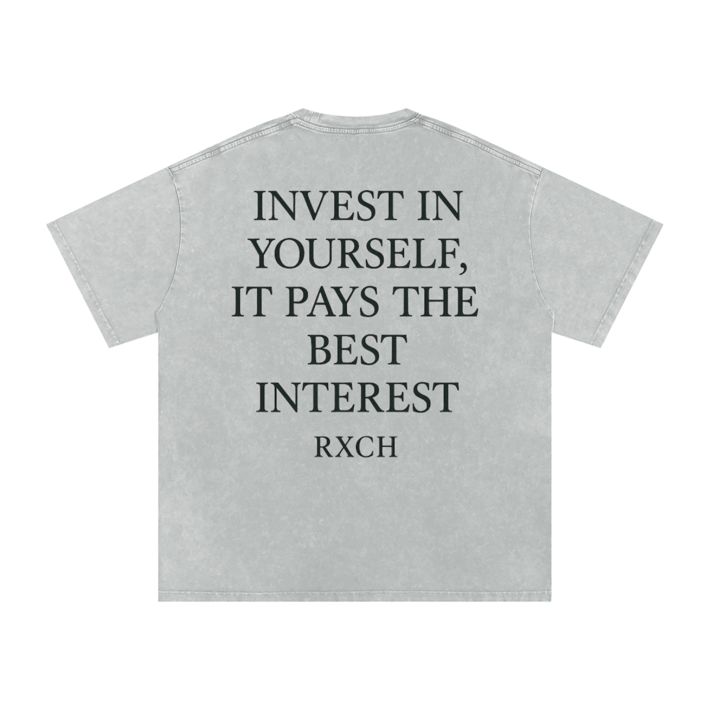 Washed Invest In Yourself Tee