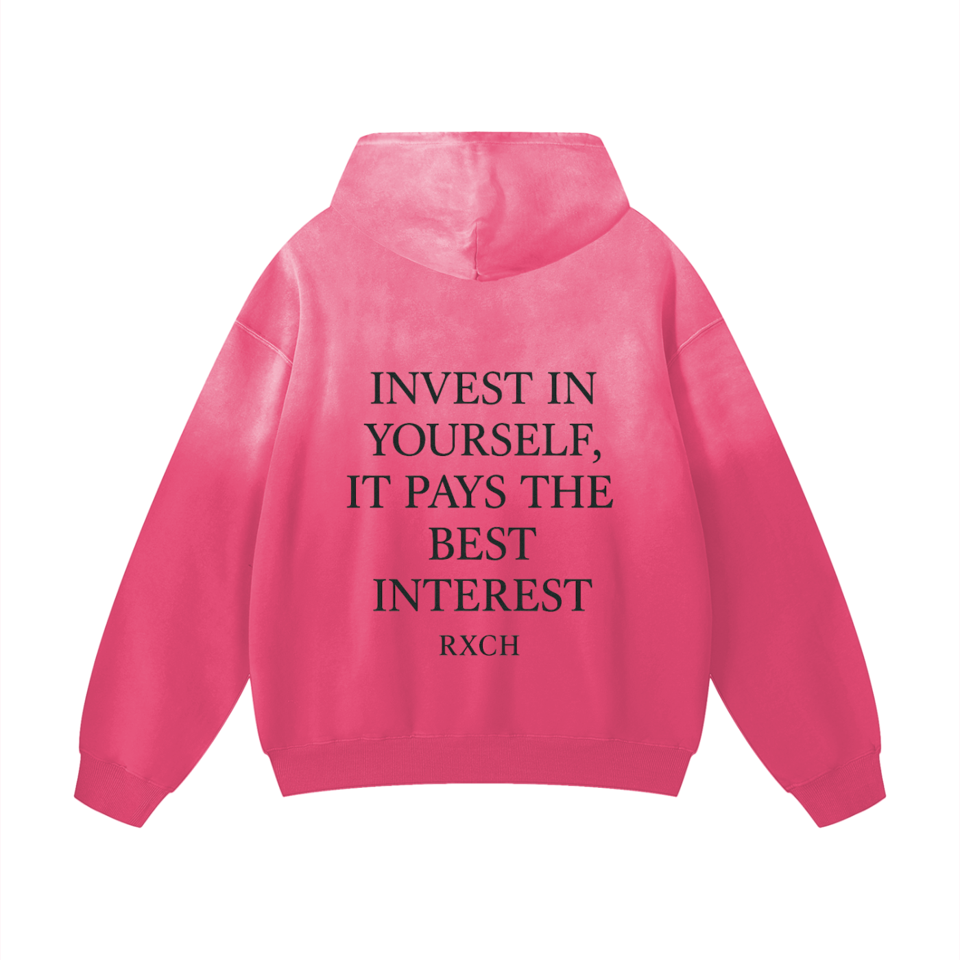 Invest In Yourself Fade Hoodie