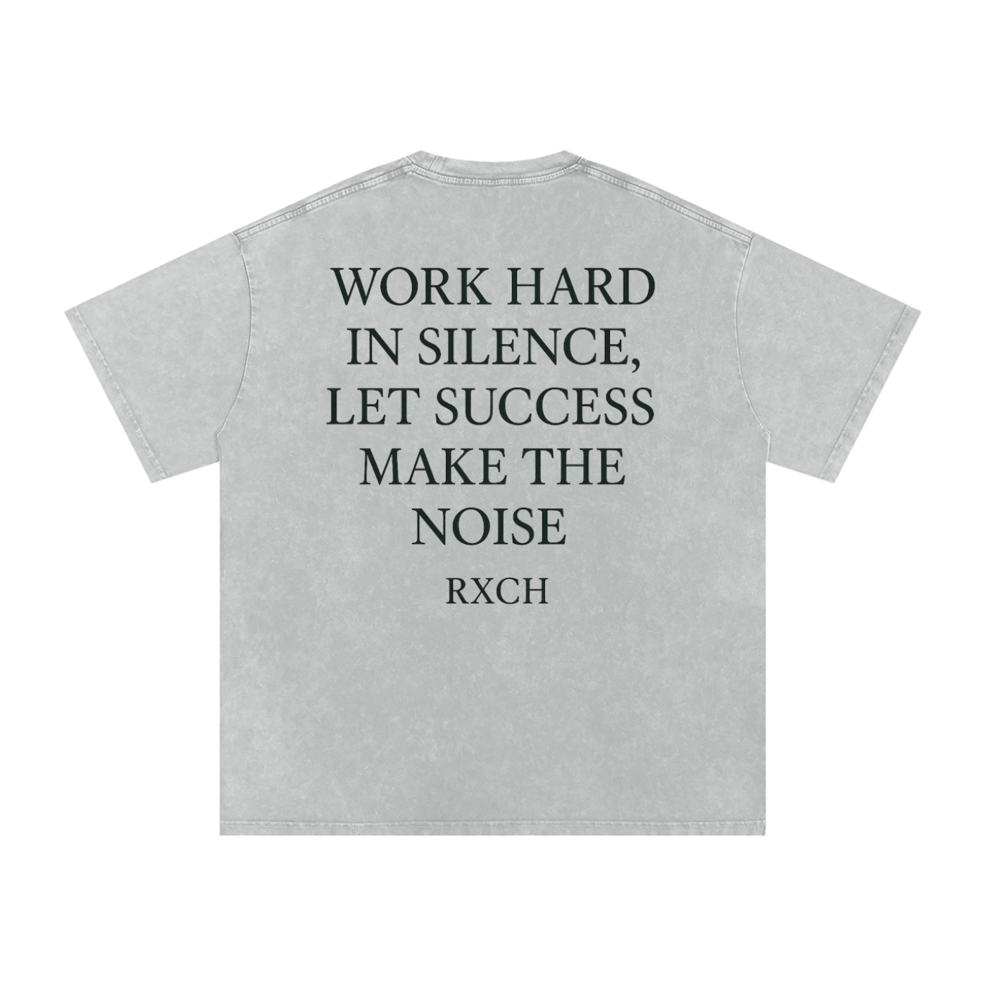 Washed Work In Silence Tee