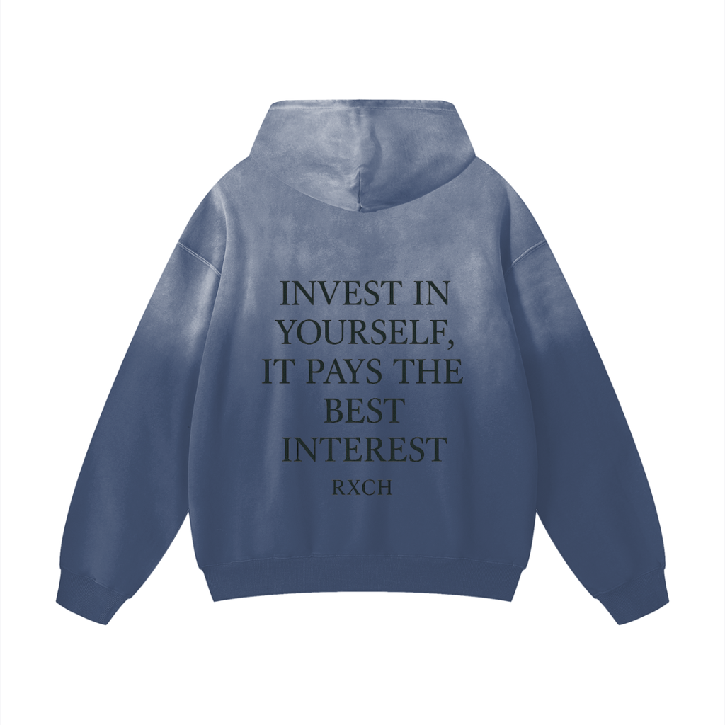 Invest In Yourself Fade Hoodie