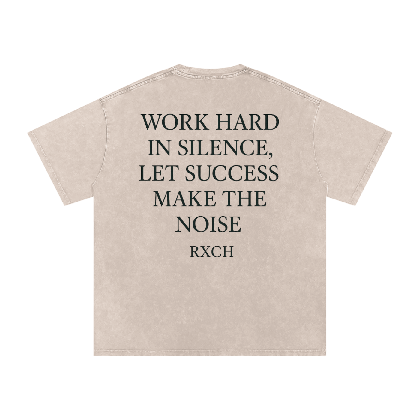 Washed Work In Silence Tee