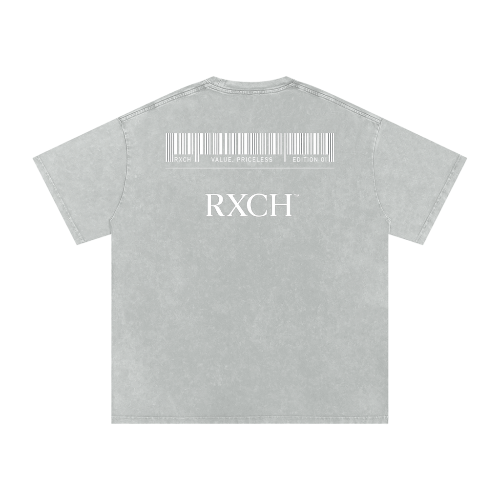 Washed Barcode Tee