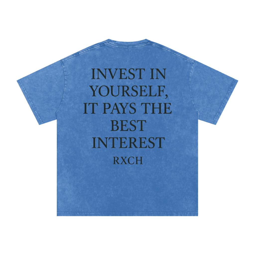 Washed Invest In Yourself Tee