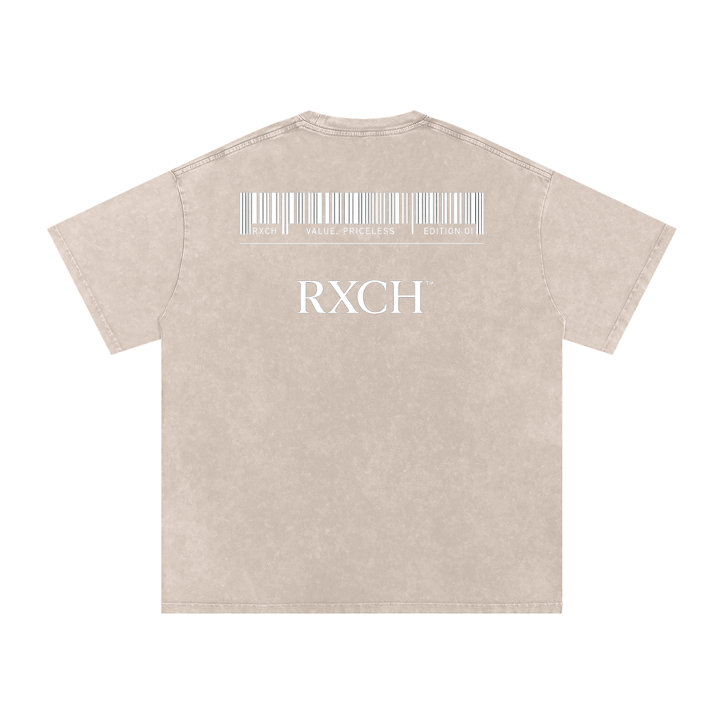 Washed Barcode Tee