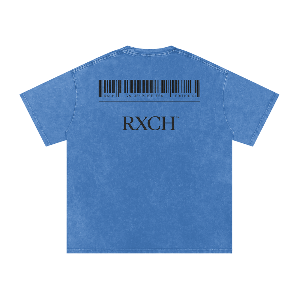 Washed Barcode Tee