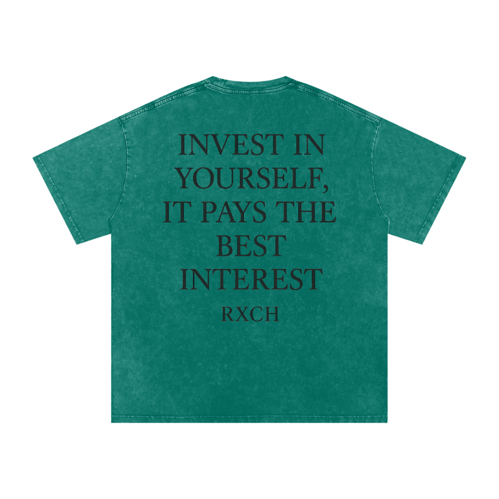 Washed Invest In Yourself Tee