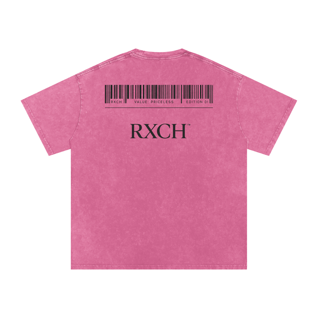 Washed Barcode Tee