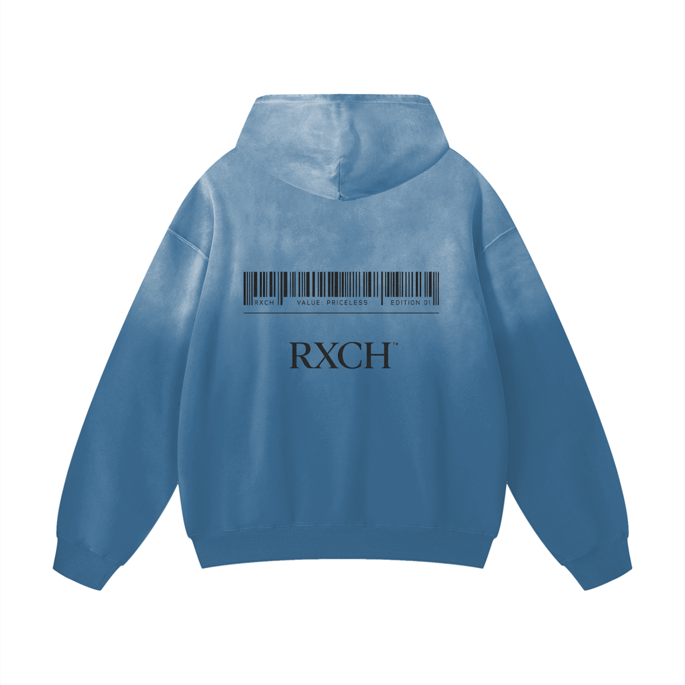 Barcode Fade Hoodie
