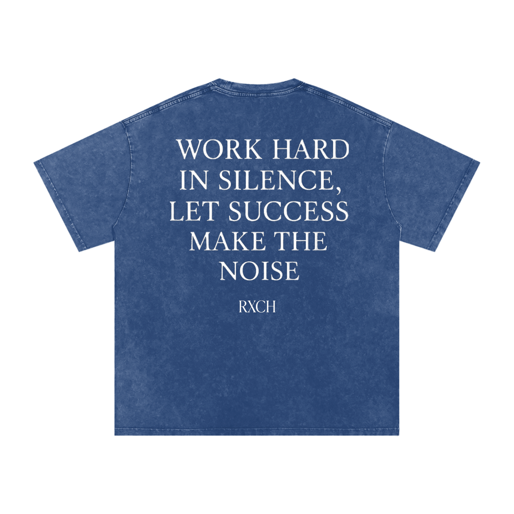 Washed Work In Silence Tee