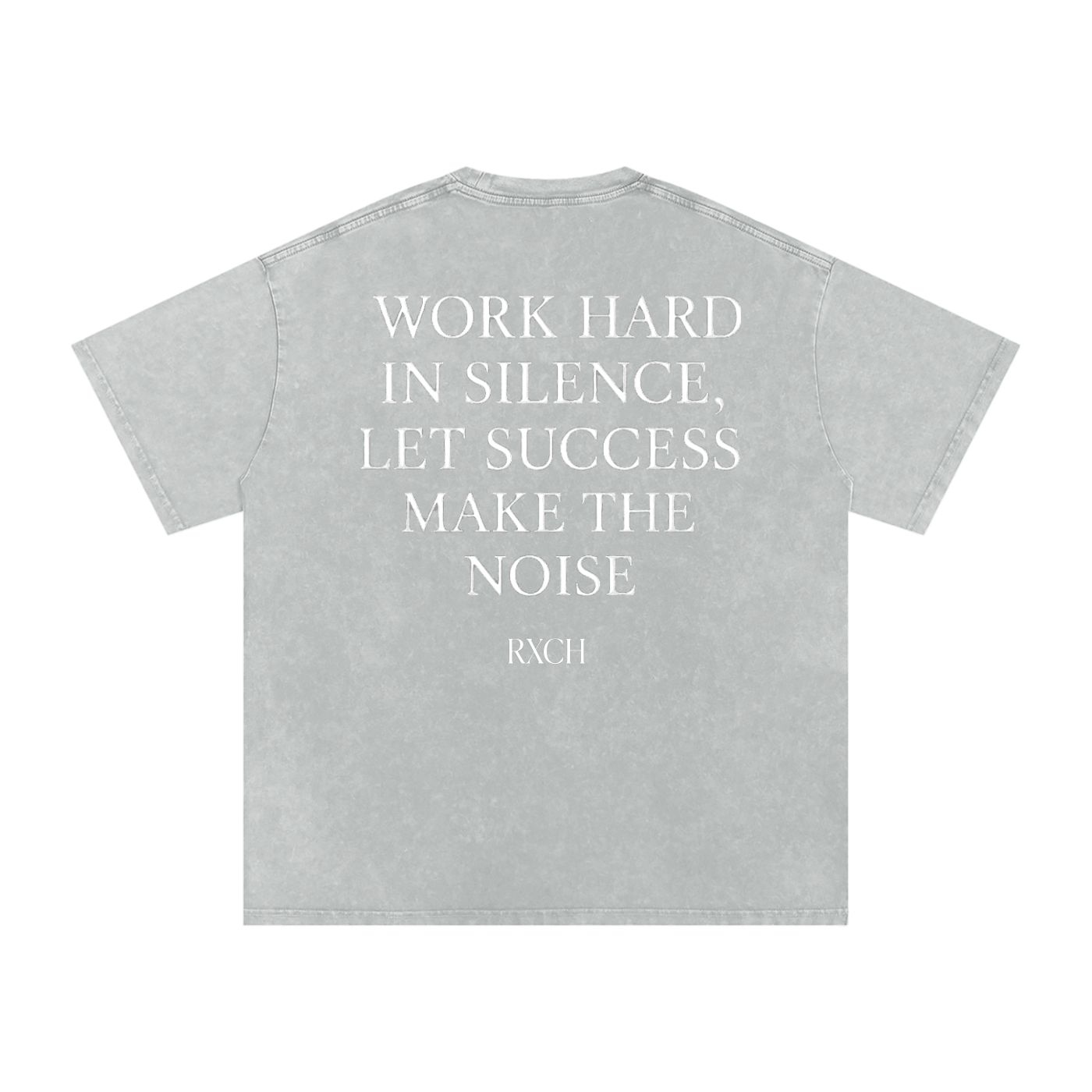 Washed Work In Silence Tee