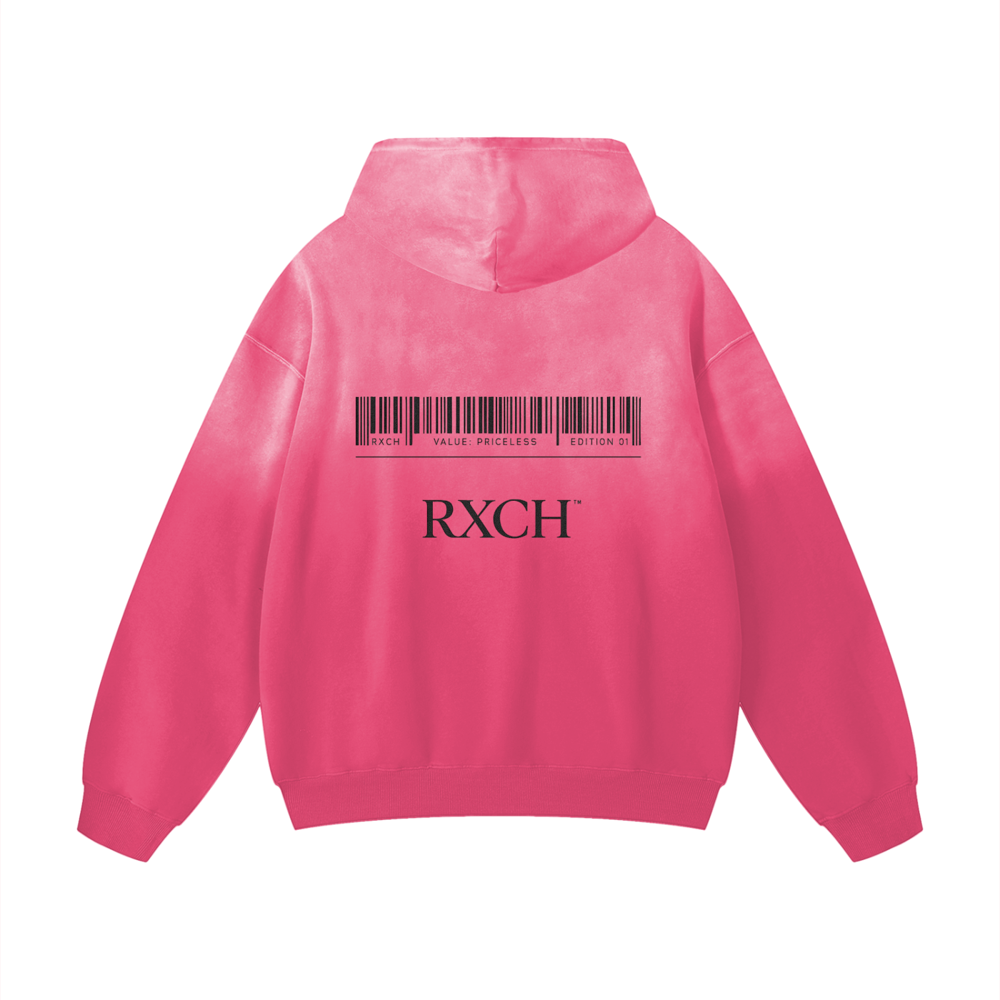 Barcode Fade Hoodie