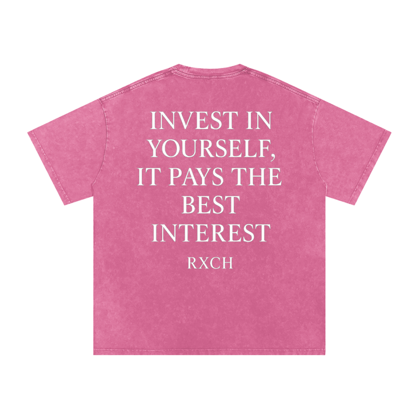 Washed Invest In Yourself Tee