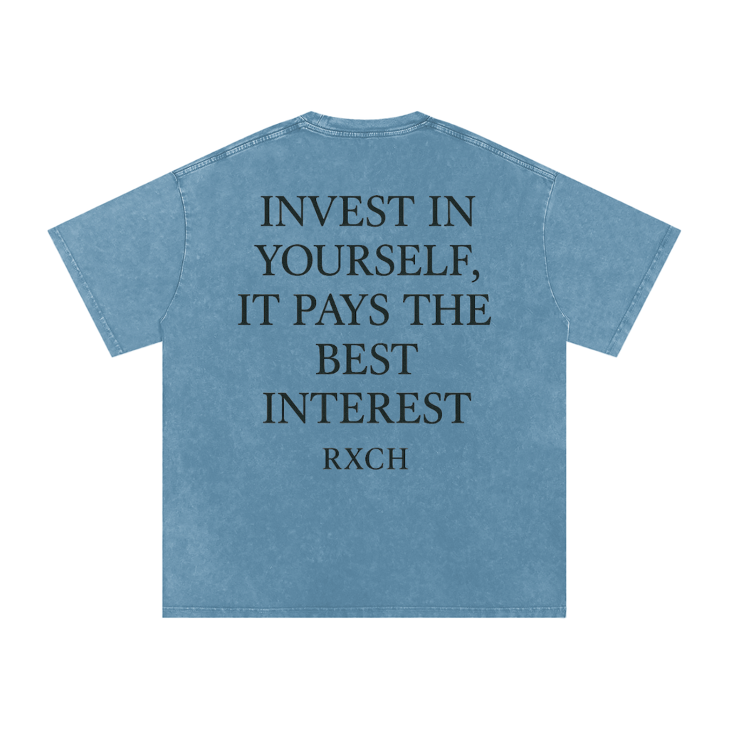 Washed Invest In Yourself Tee