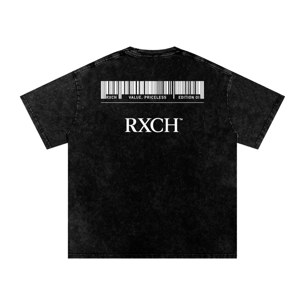 Washed Barcode Tee