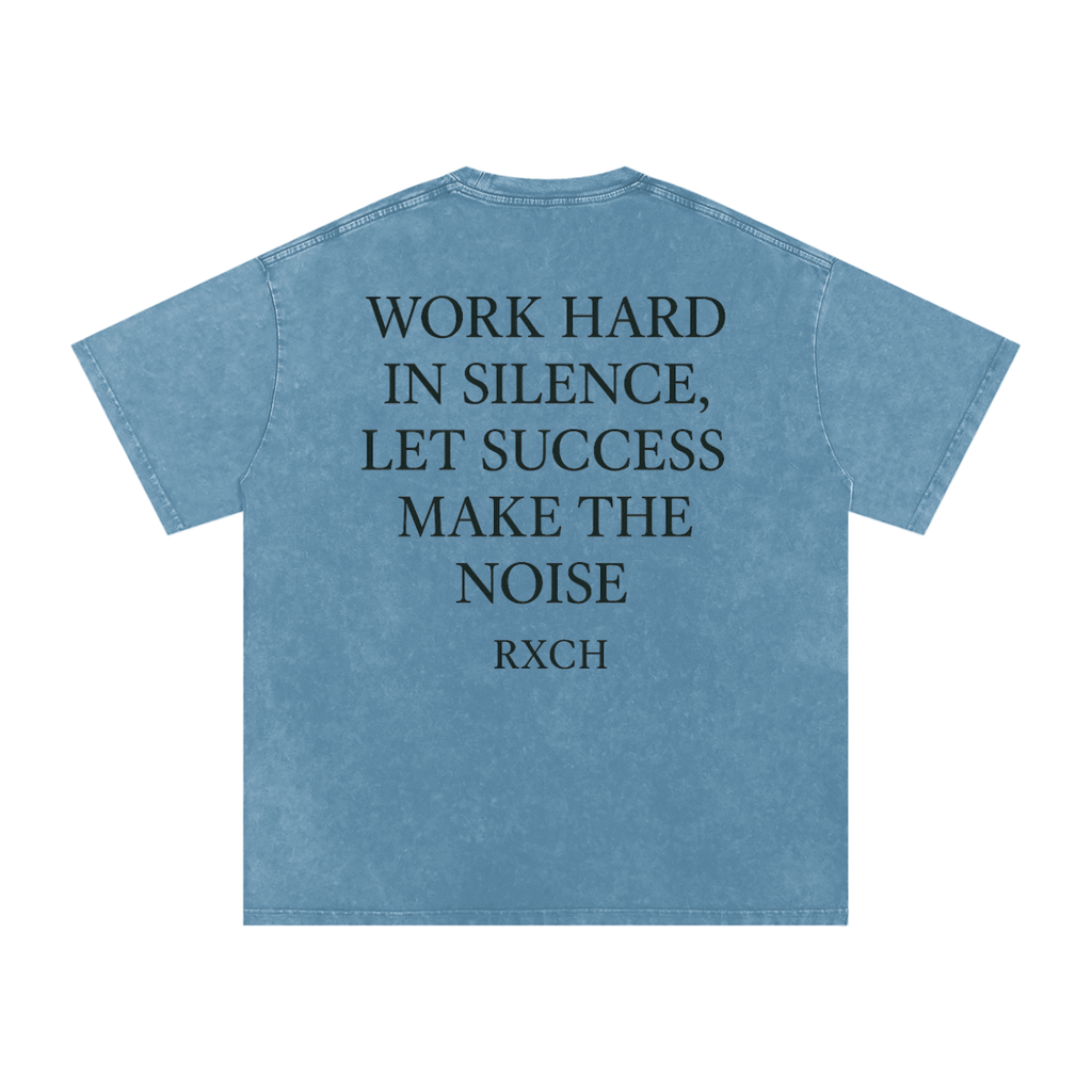 Washed Work In Silence Tee