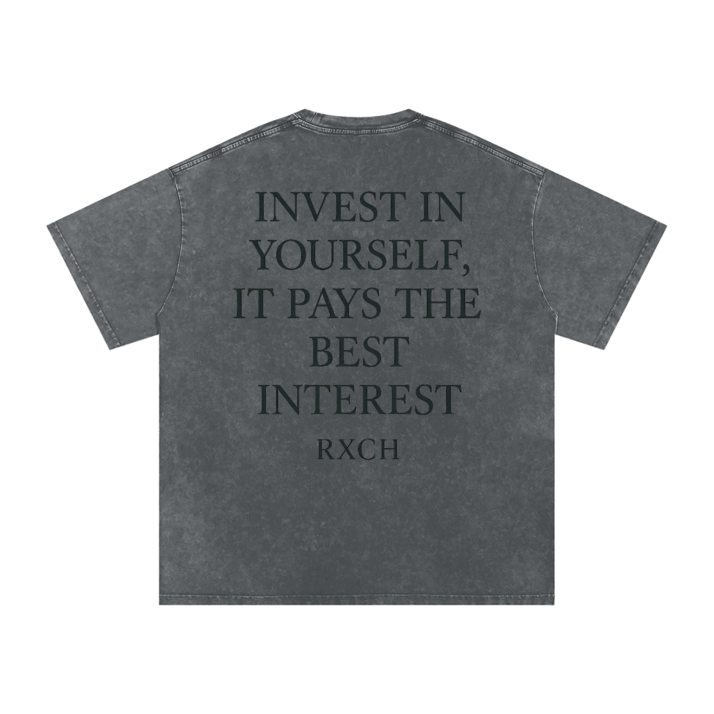Washed Invest In Yourself Tee