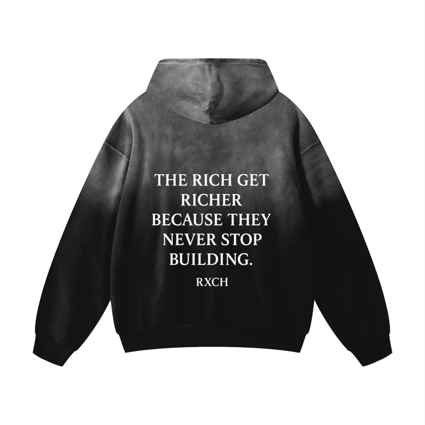 Never Stop Building Fade Hoodie