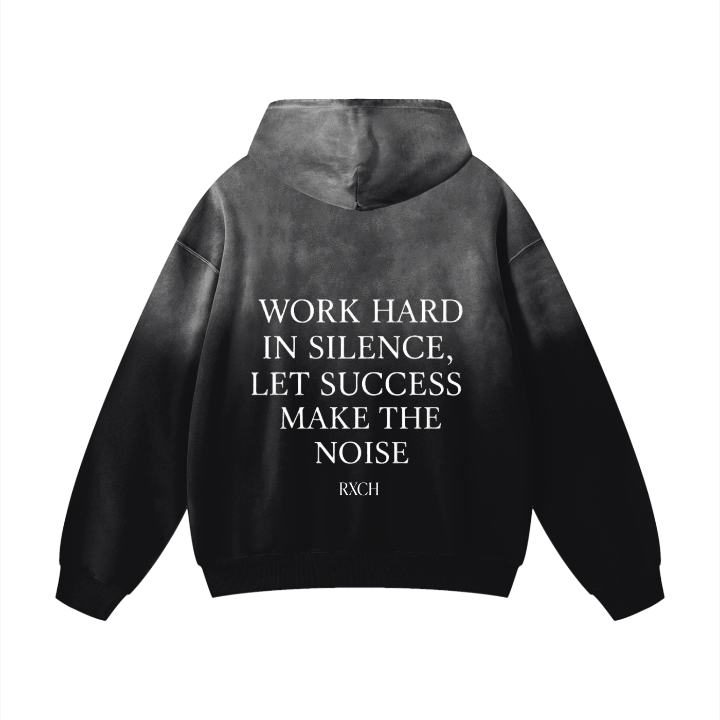 Work In Silence Fade Hoodie