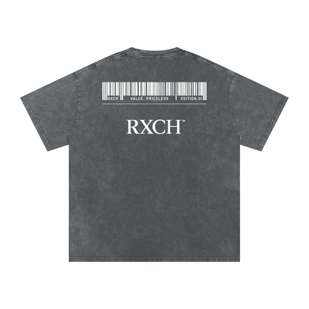 Washed Barcode Tee