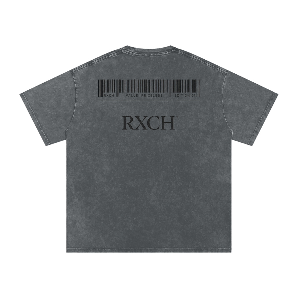 Washed Barcode Tee