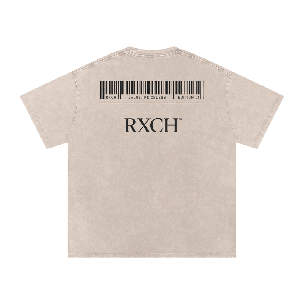 Washed Barcode Tee