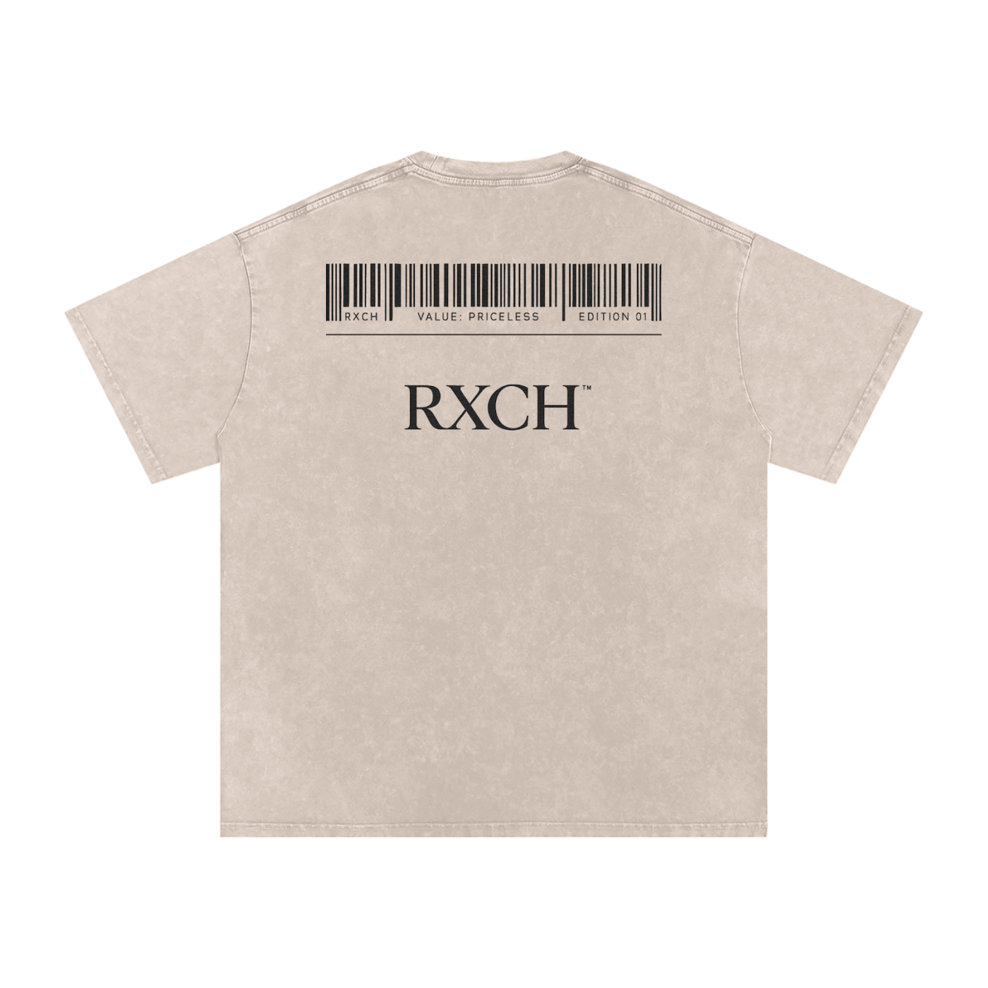 Washed Barcode Tee
