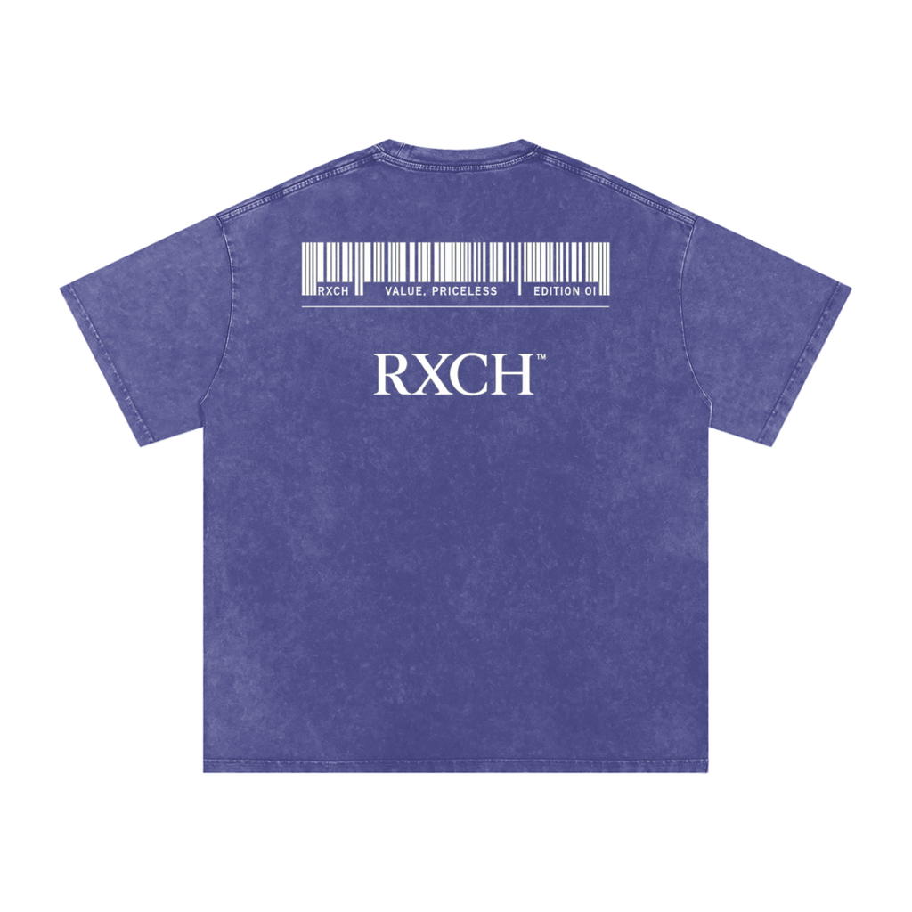Washed Barcode Tee