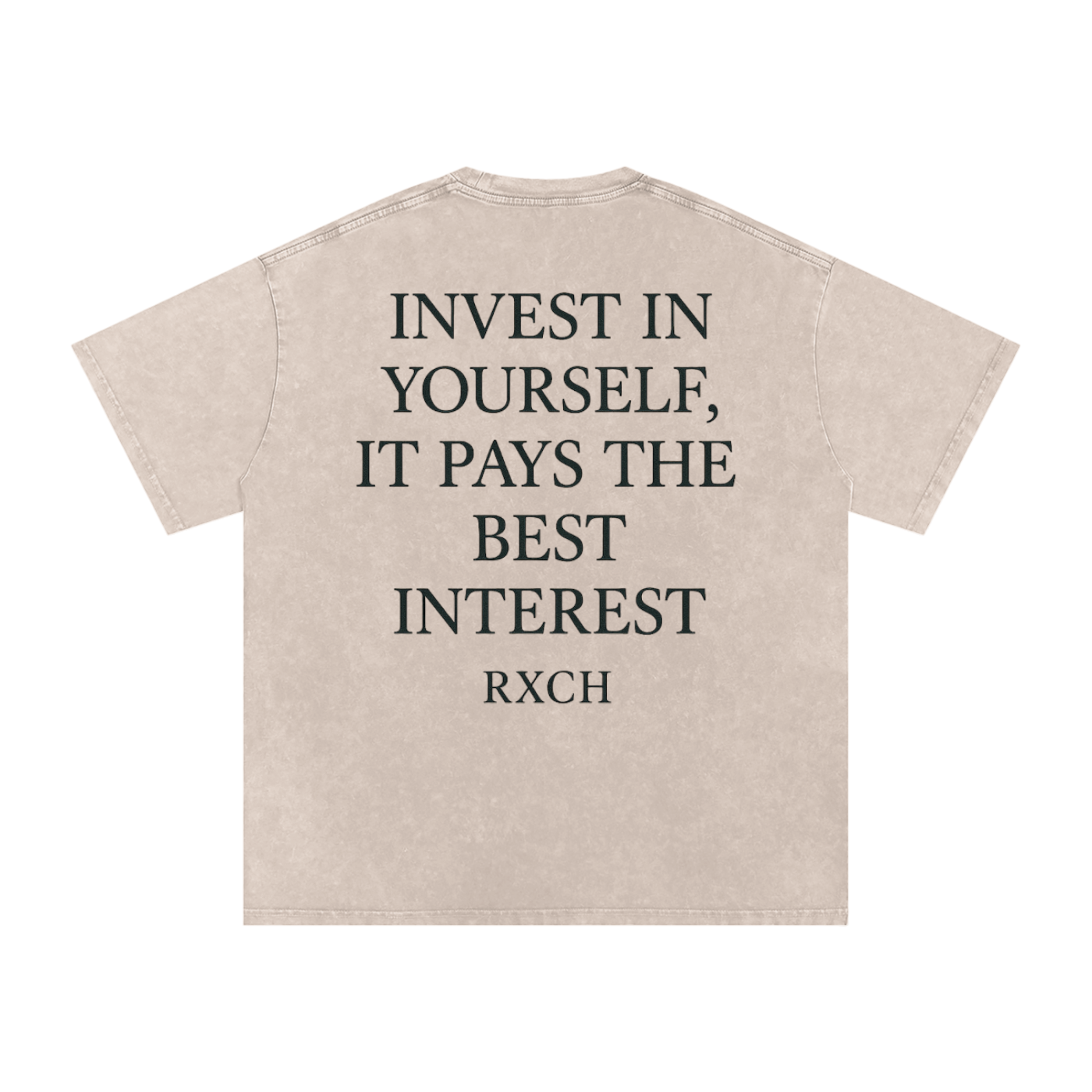 Washed Invest In Yourself Tee