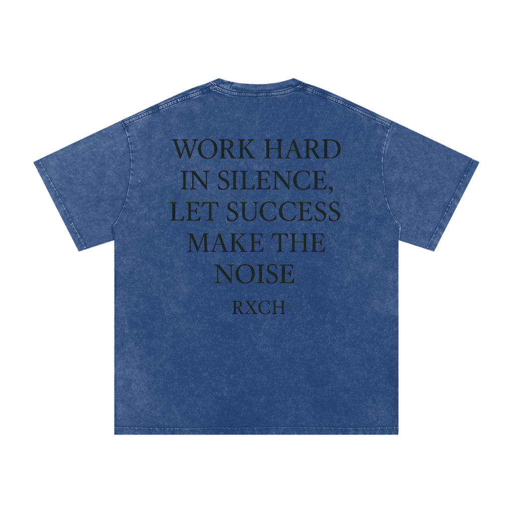 Washed Work In Silence Tee