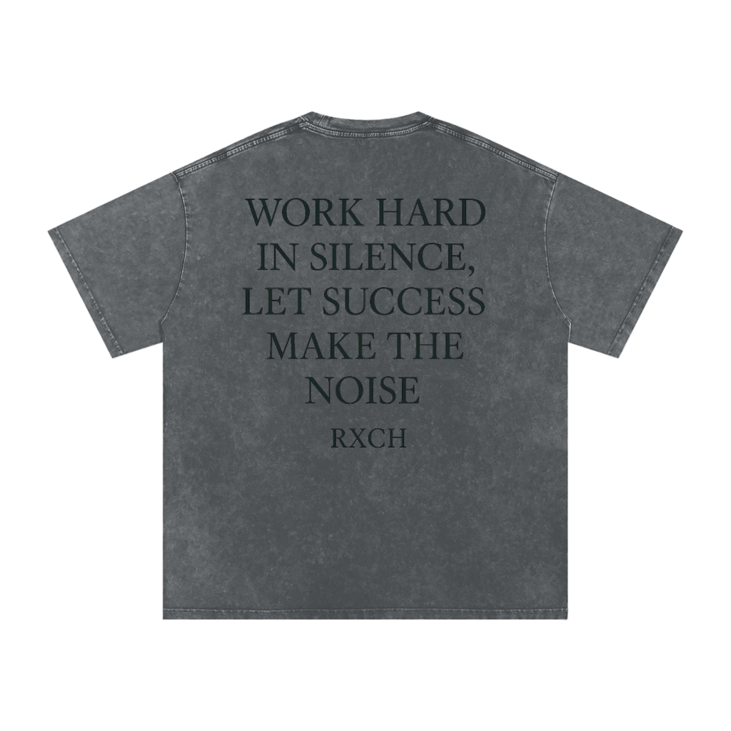 Washed Work In Silence Tee